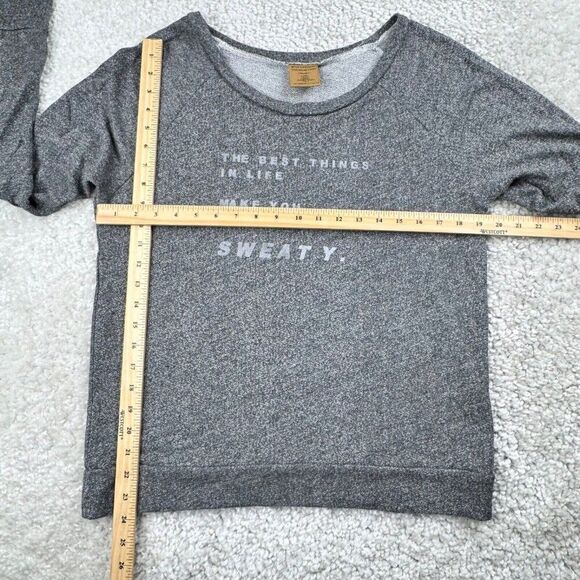 Good Hyouman Sweatshirt The best Things In Life Make You Sweaty XS/S - Picture 7 of 7